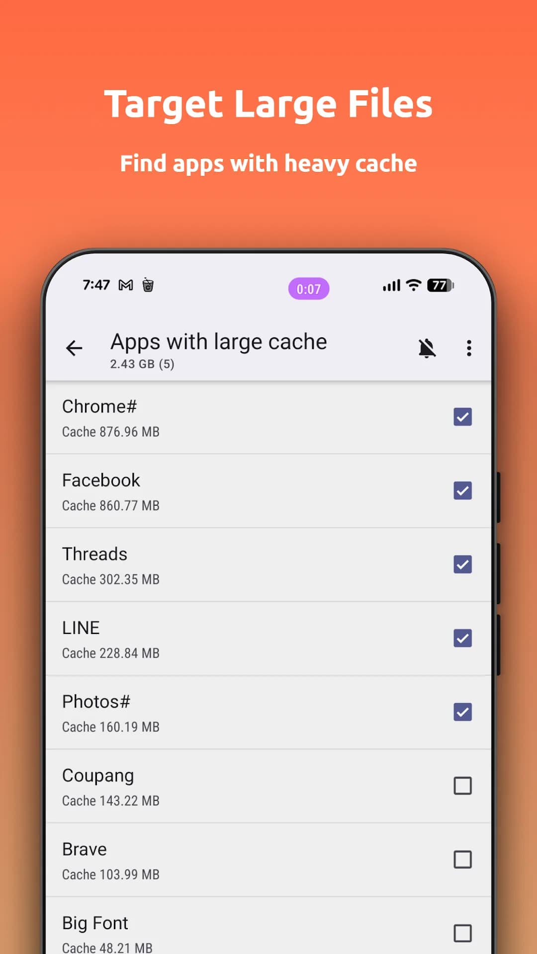 1Tap Cleaner Pro مهكر — لقطة شاشة 5