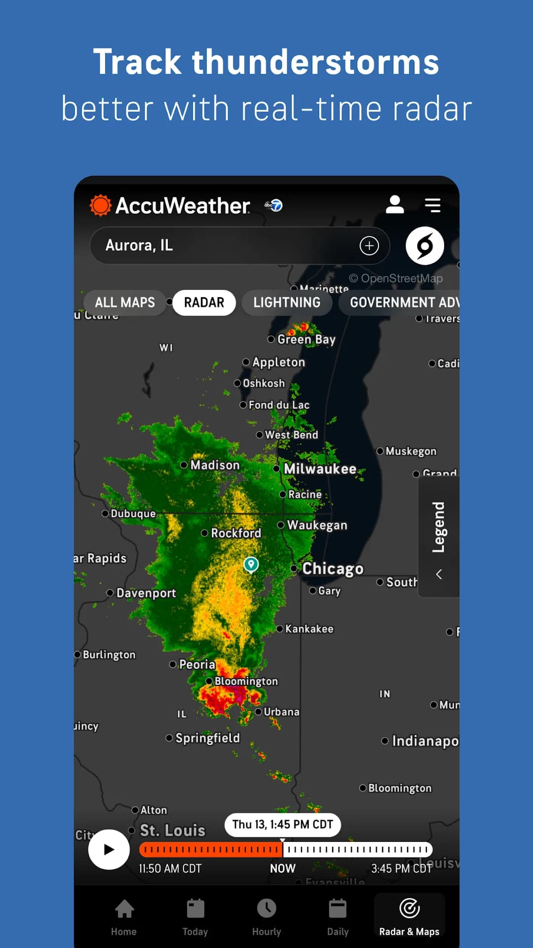 AccuWeather — Captura de tela 6