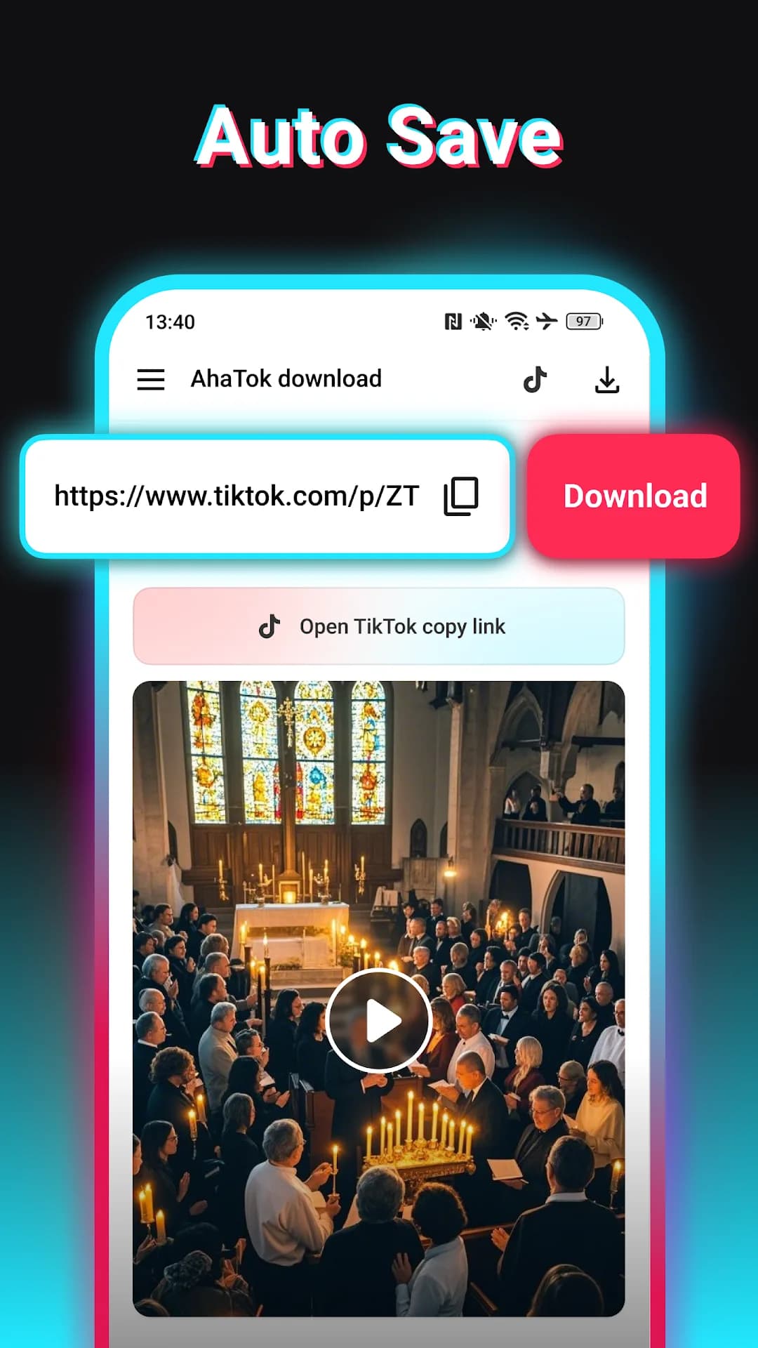 AhaTok Downloader — Capture d’écran 4