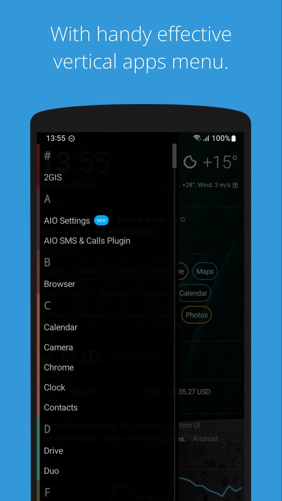 AIO Launcher — Captura de tela 4