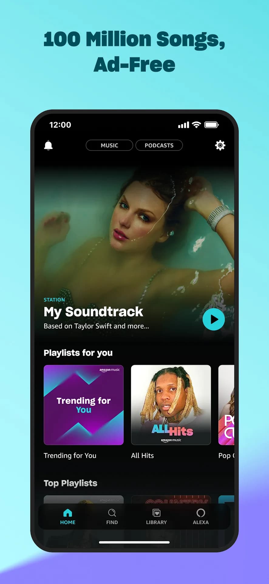 Amazon Music — Captura de tela 1