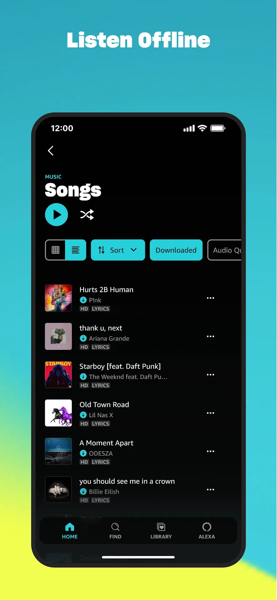Amazon Music — Captura de tela 6