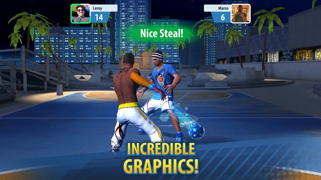 Basketball Stars — Captura de pantalla 3