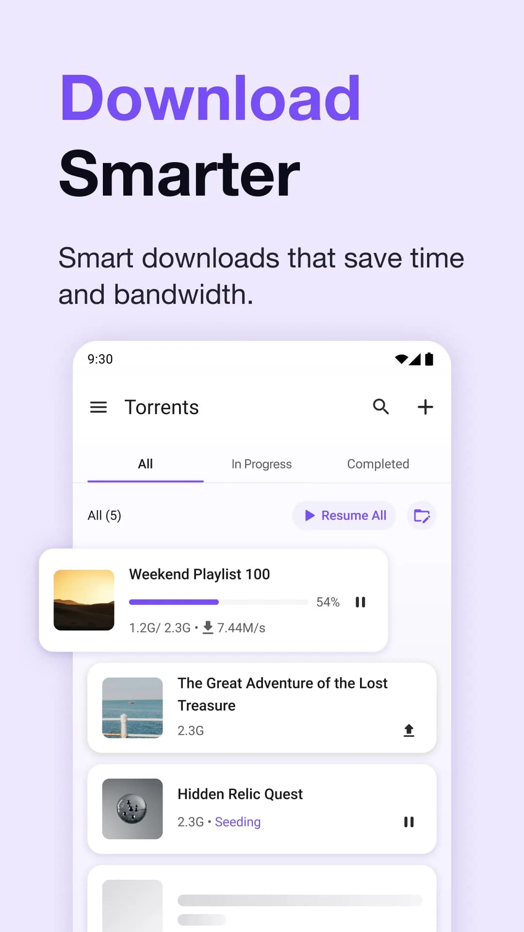 BitTorrent مهكر — لقطة شاشة 2