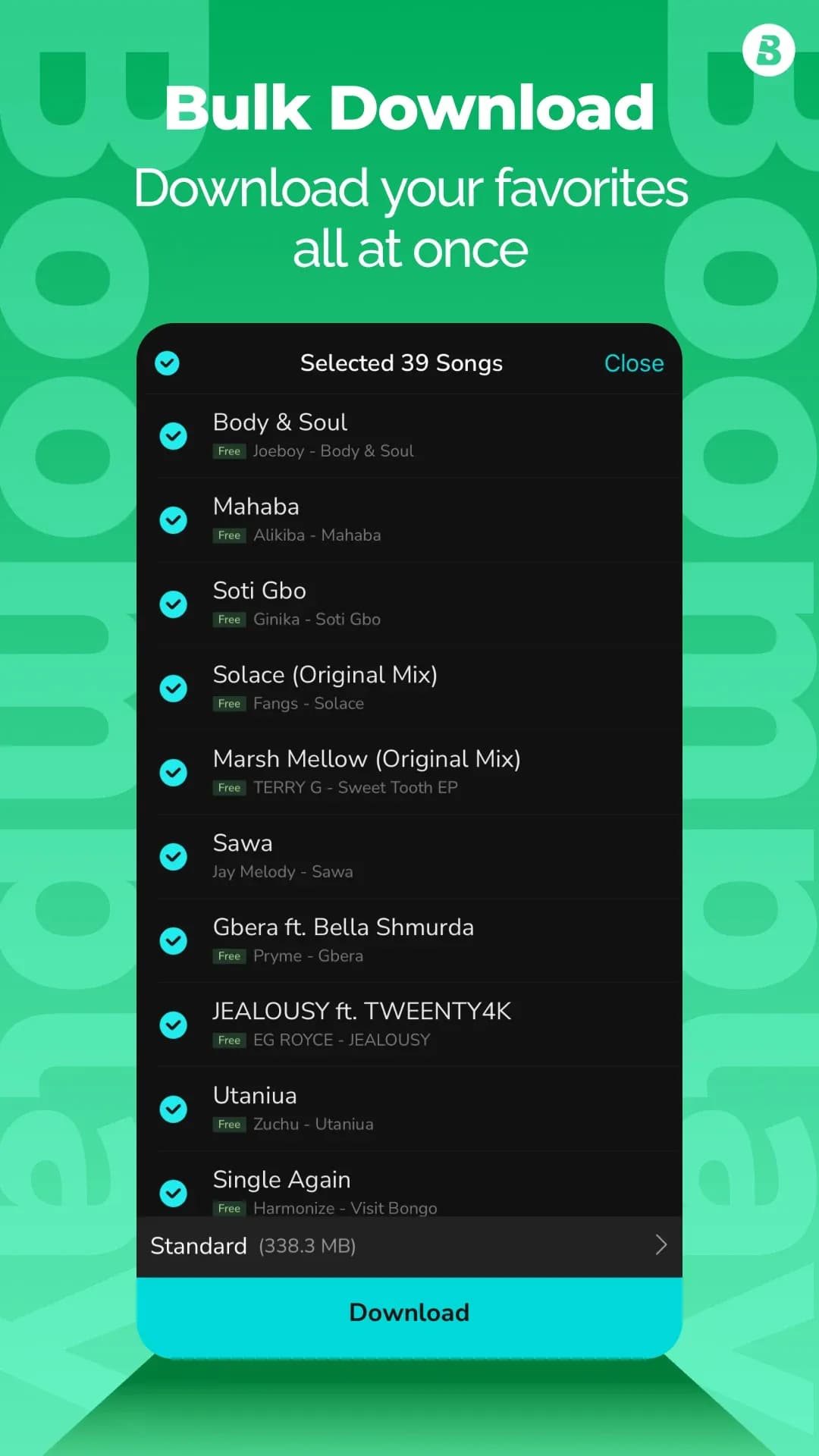 Boomplay — Captura de pantalla 4