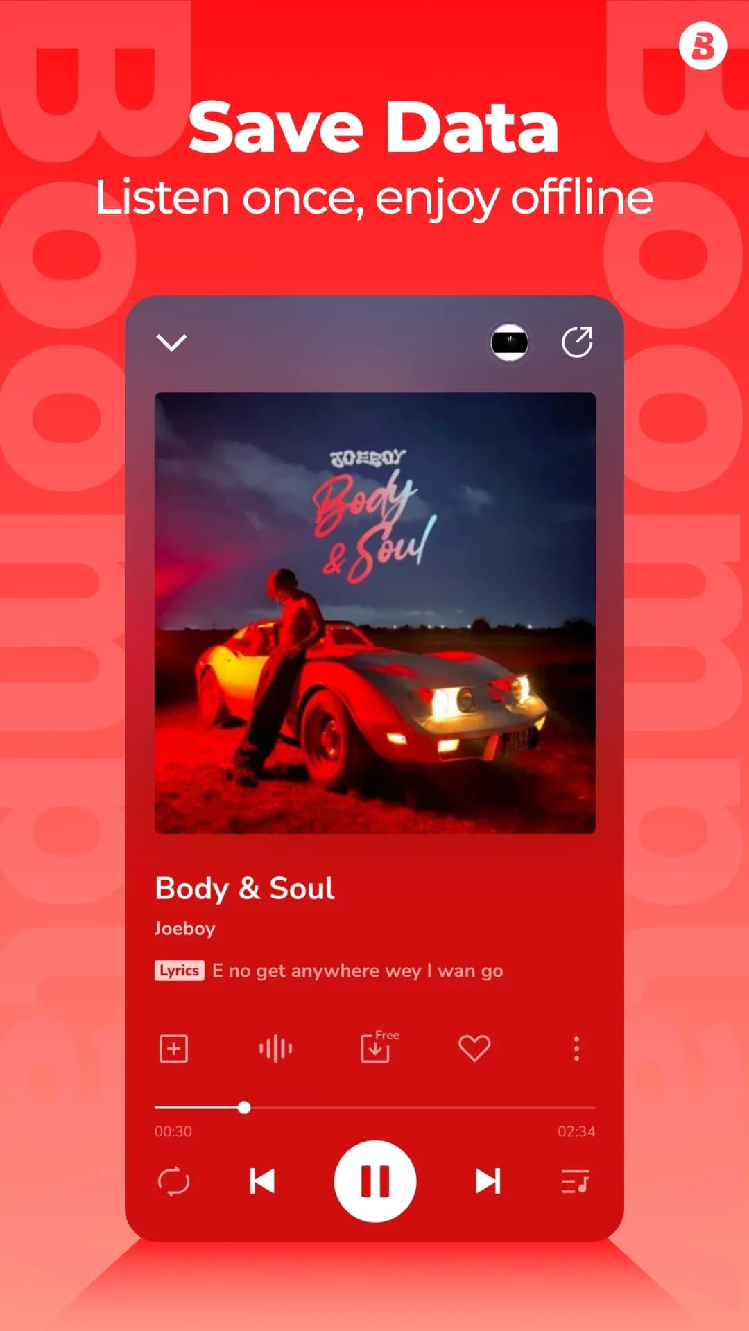 Boomplay — Captura de pantalla 5