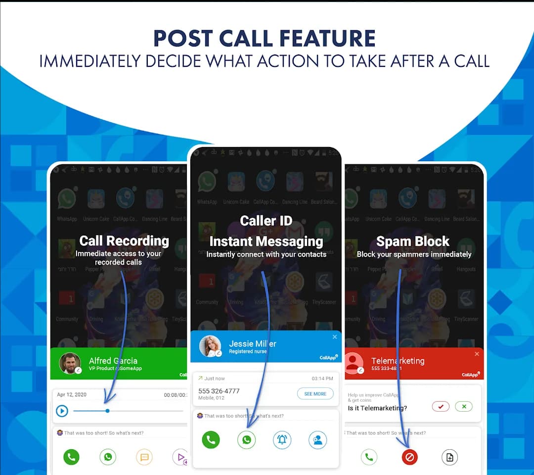 CallApp Contacts — Captura de tela 6