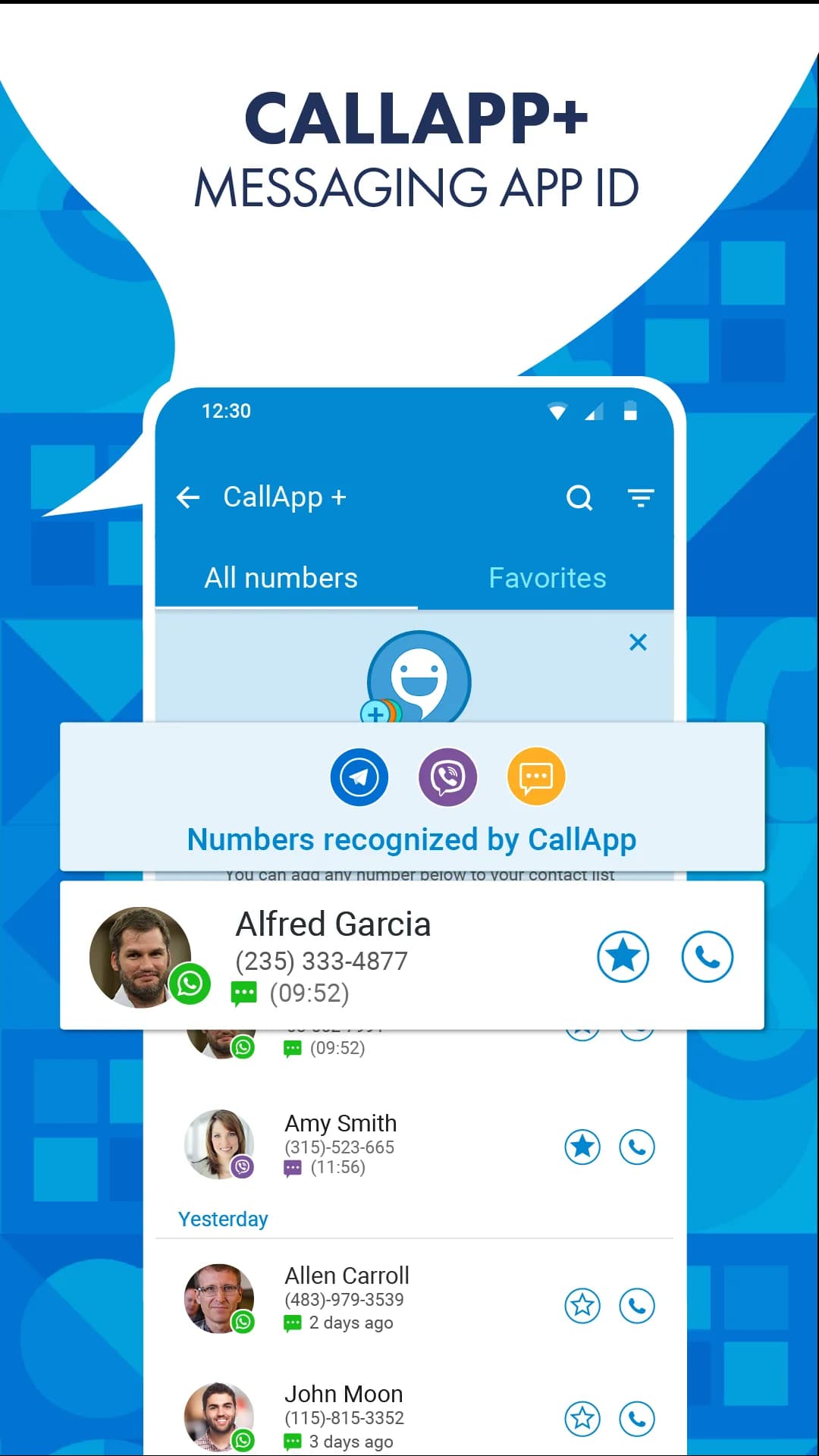 CallApp Contacts — Captura de tela 8