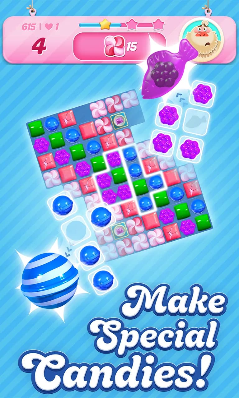 Candy Crush Saga — Screenshot 2