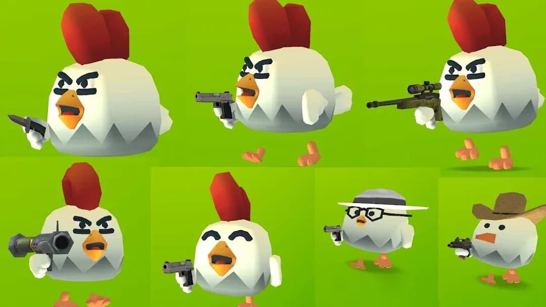 Chicken Gun — Captura de pantalla 1