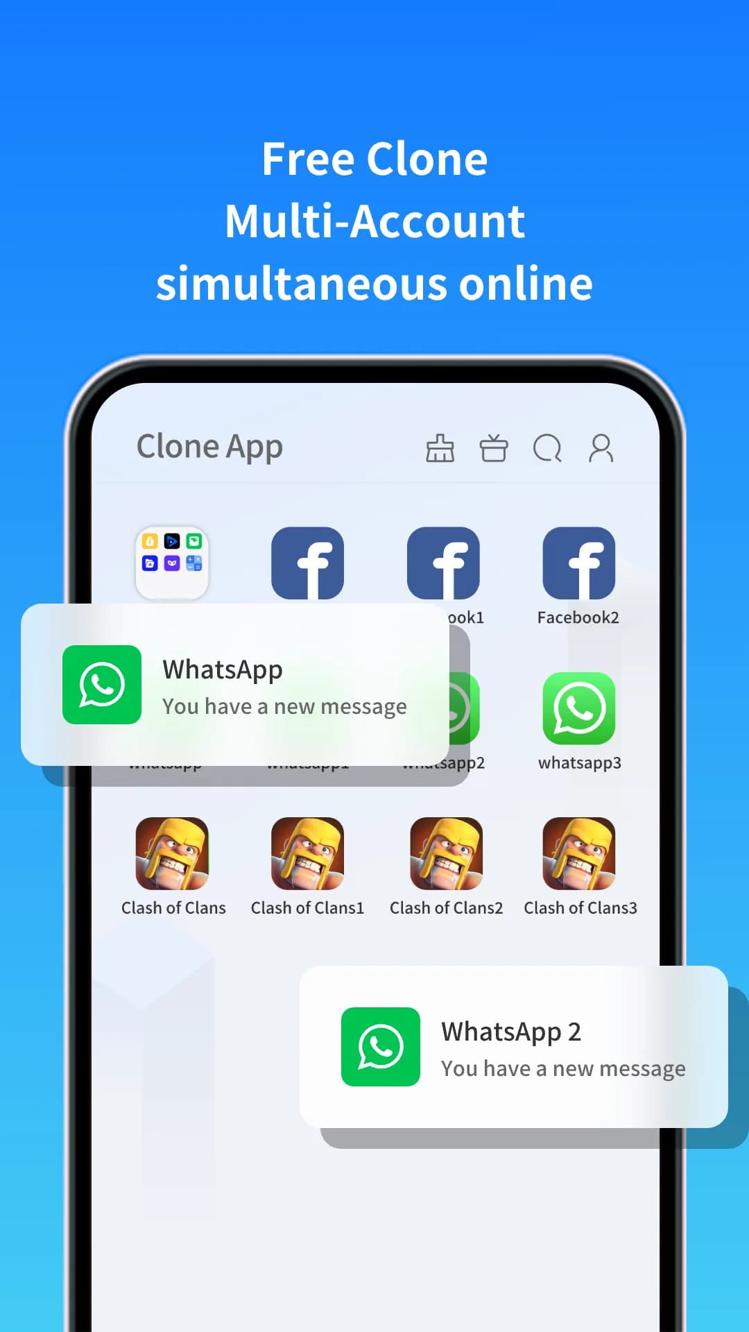 Clone App — Capture d’écran 2