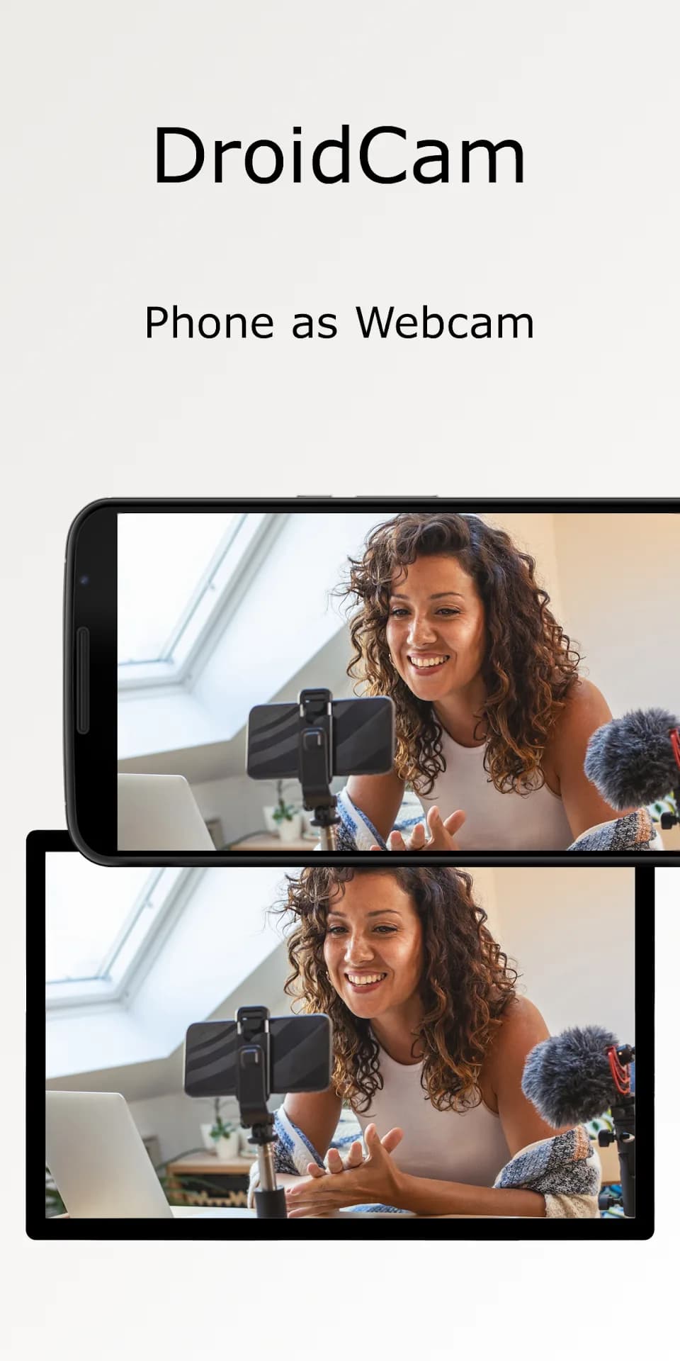DroidCam OBS — Captura de pantalla 1