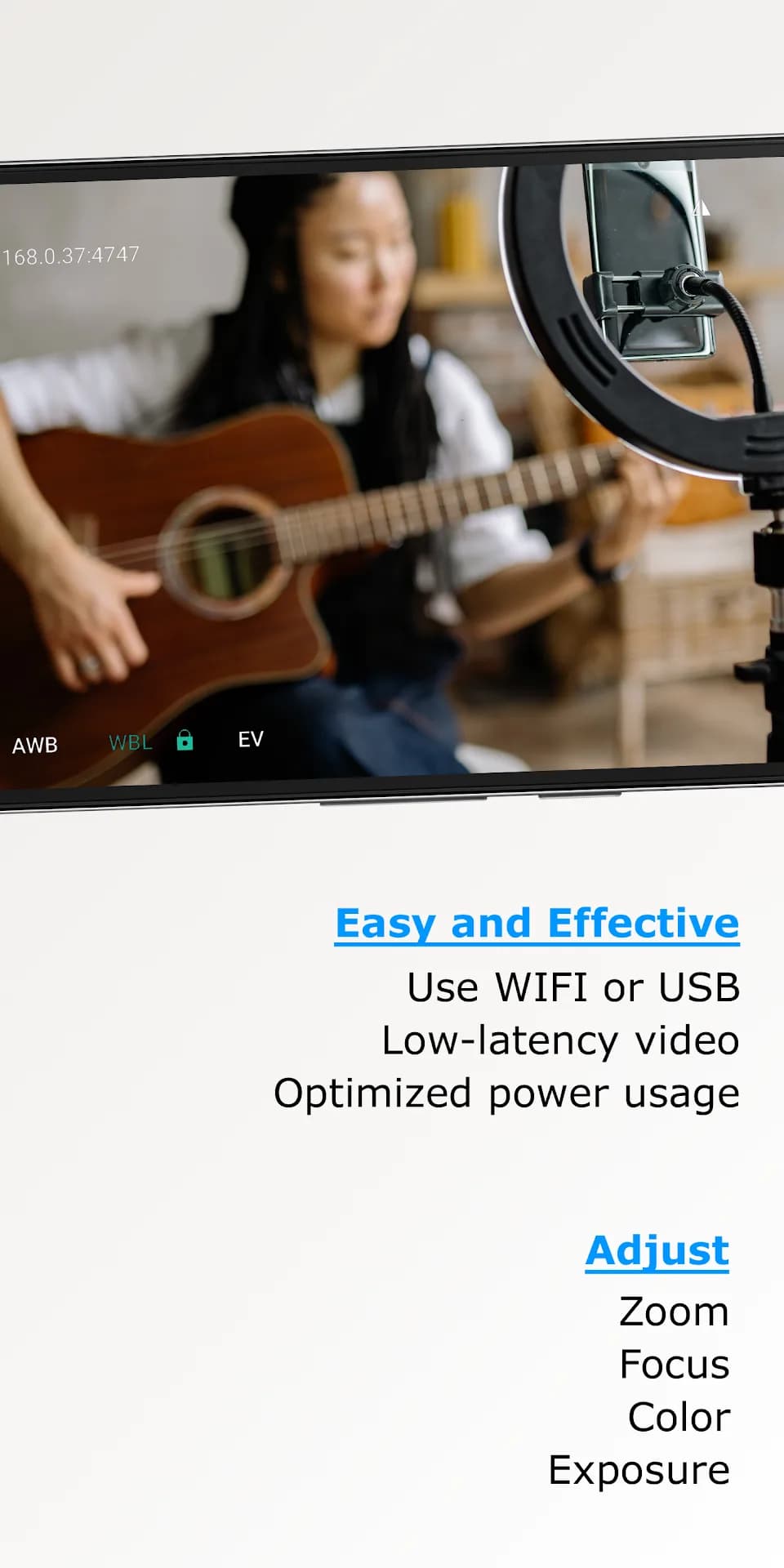 DroidCam OBS — Captura de pantalla 7