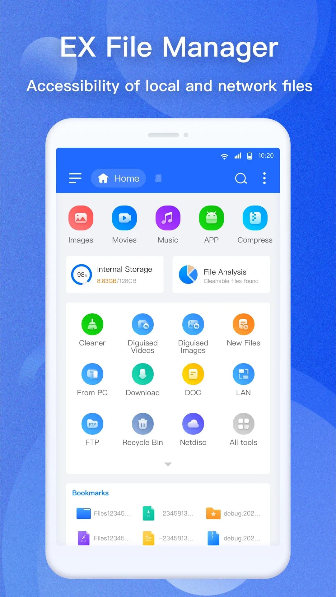 ES File Explorer مهكر — لقطة شاشة 1