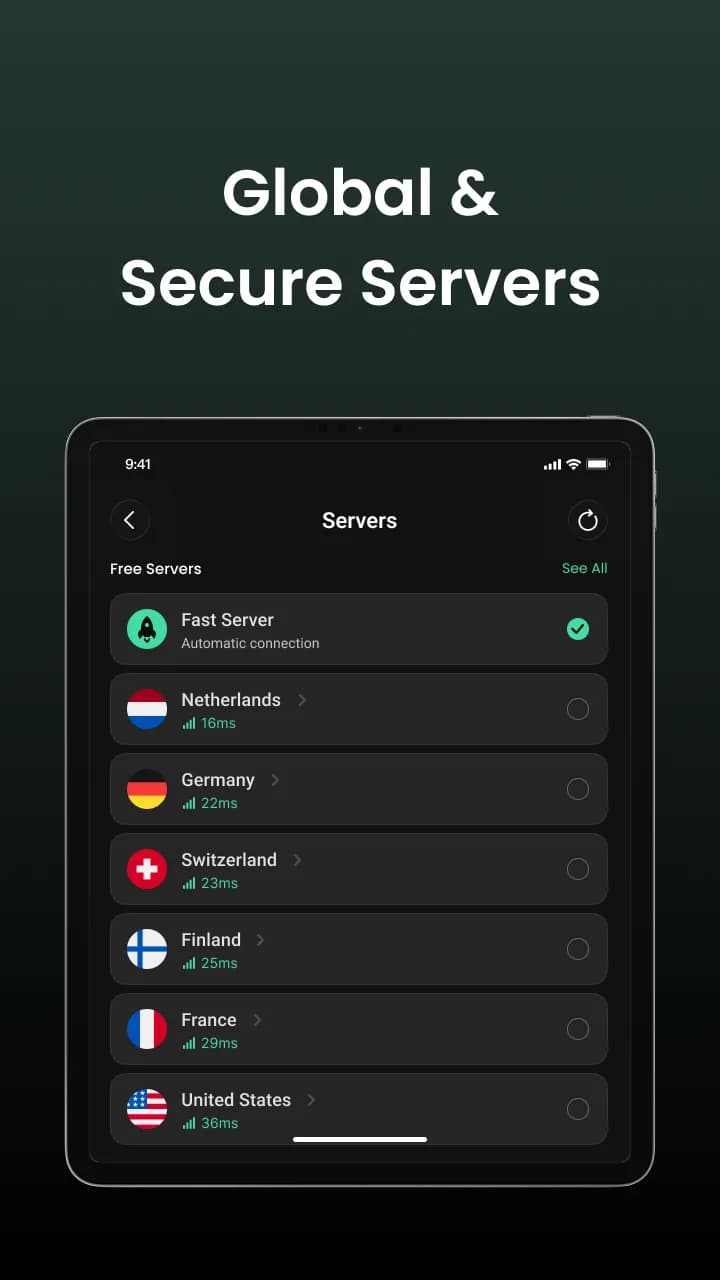 Fast VPN — Captura de tela 6