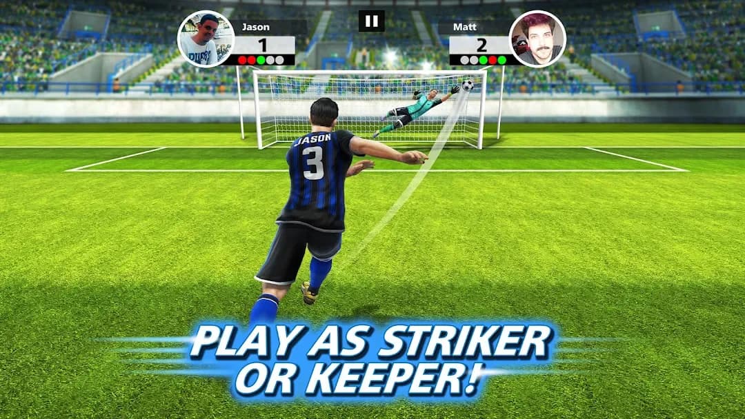 Football Strike — Capture d’écran 1
