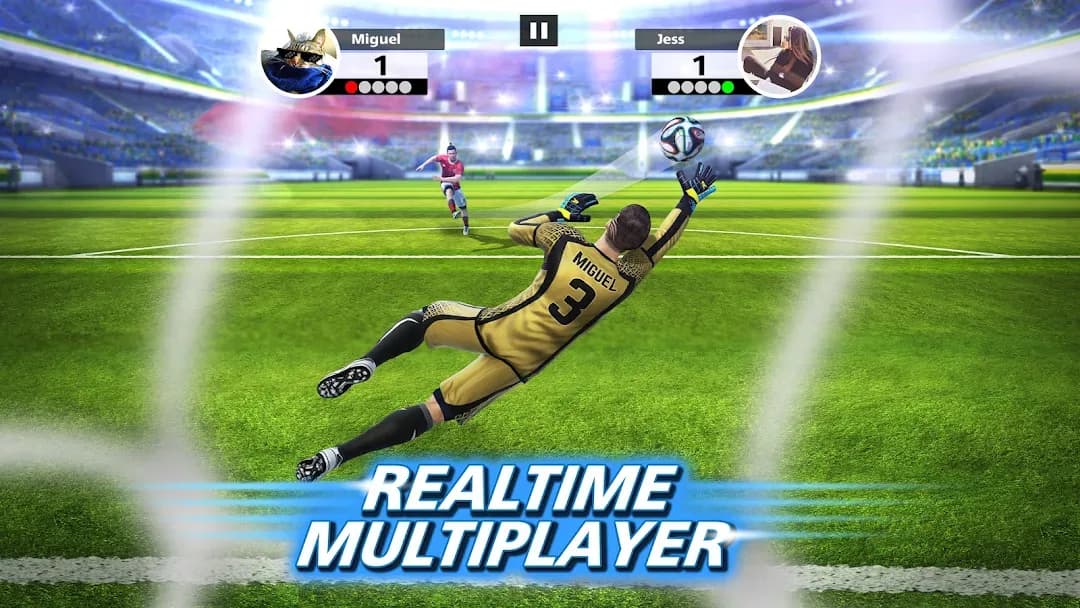 Football Strike — Capture d’écran 2