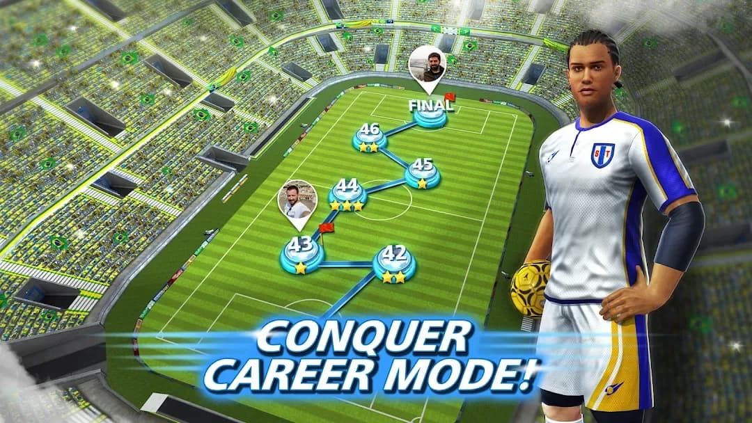 Football Strike — Capture d’écran 5