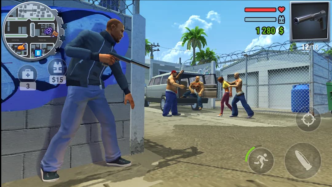 Gangs Town Story — Captura de pantalla 4