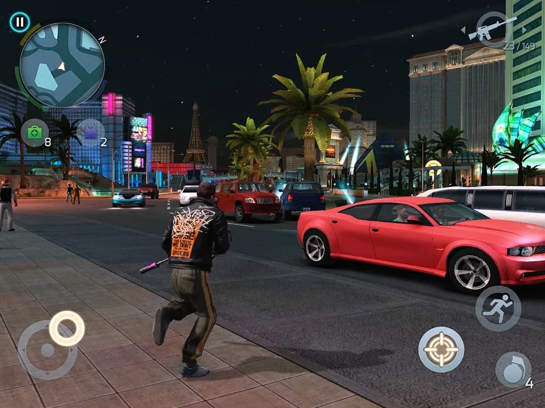 Gangstar Vegas مهكر — لقطة شاشة 8
