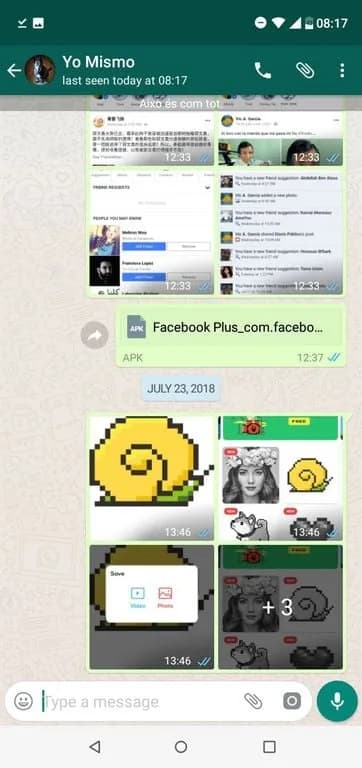 GBWhatsApp — Capture d’écran 3