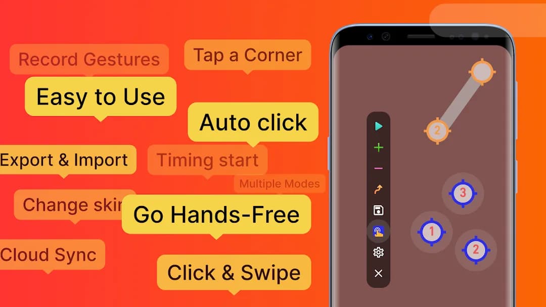 GC Auto Clicker — Capture d’écran 1