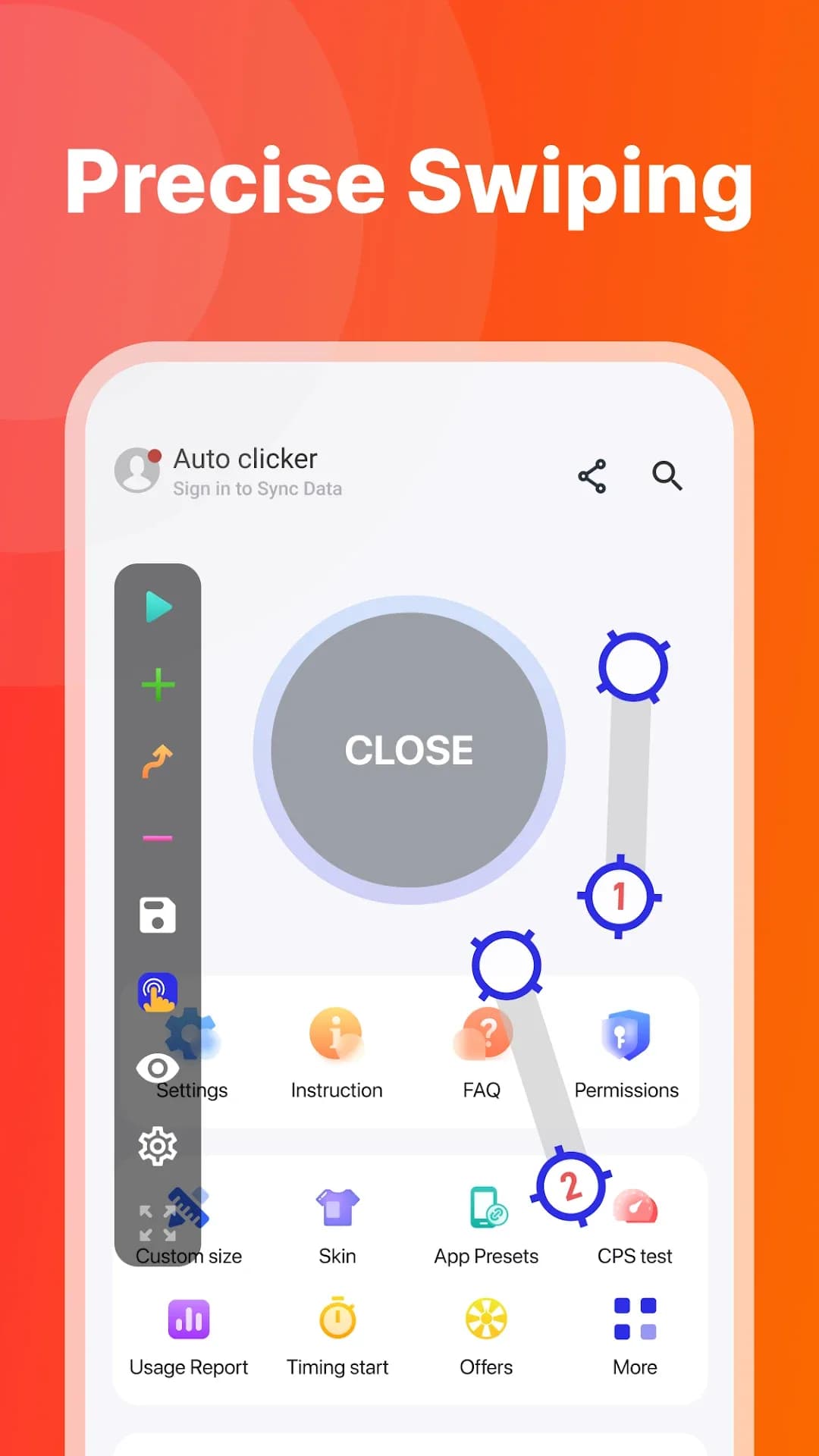 GC Auto Clicker — Capture d’écran 5