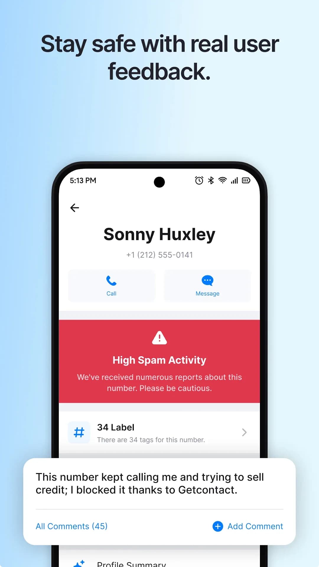 Getcontact مهكر — لقطة شاشة 5