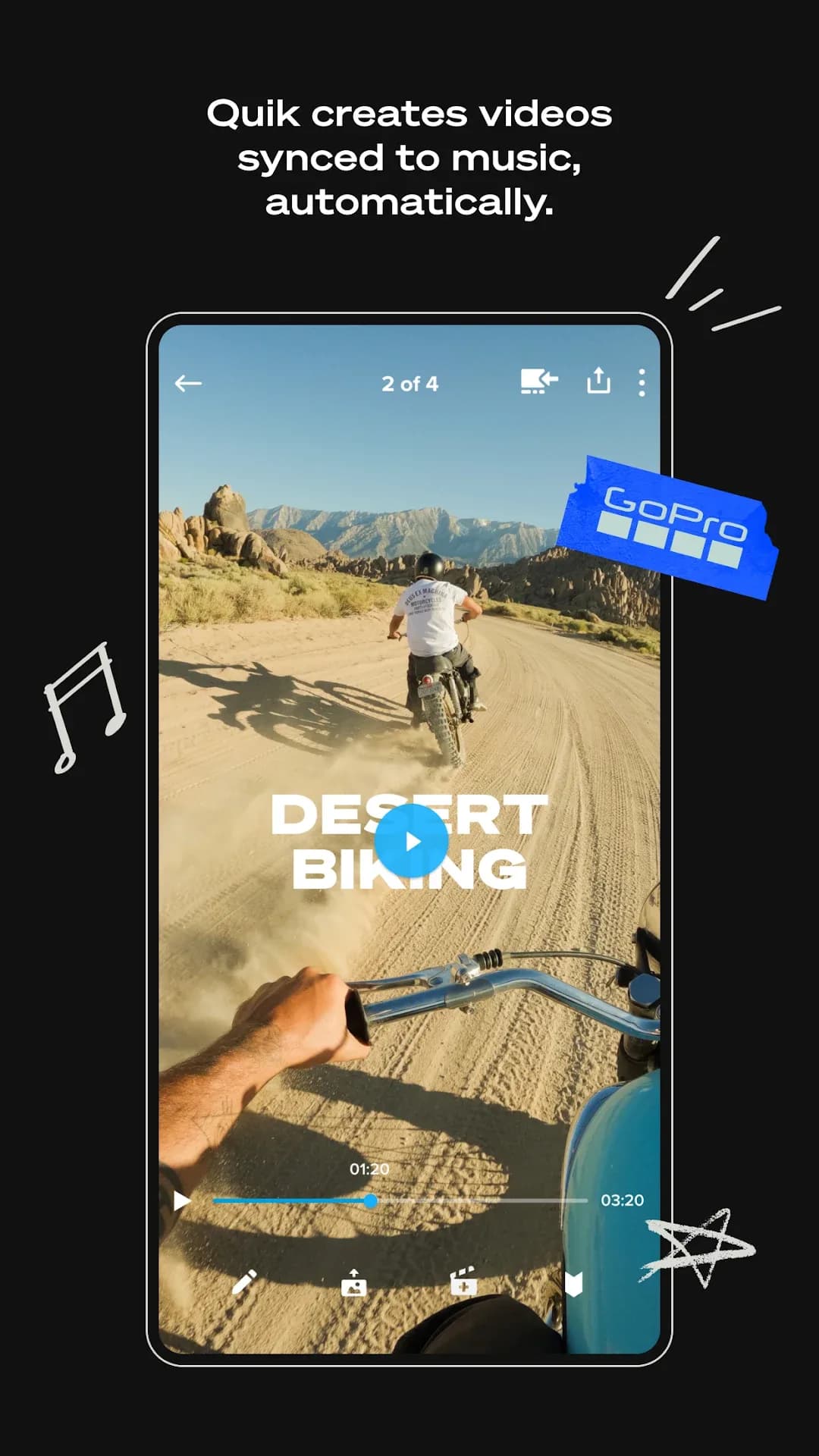 GoPro Quik — Screenshot 1