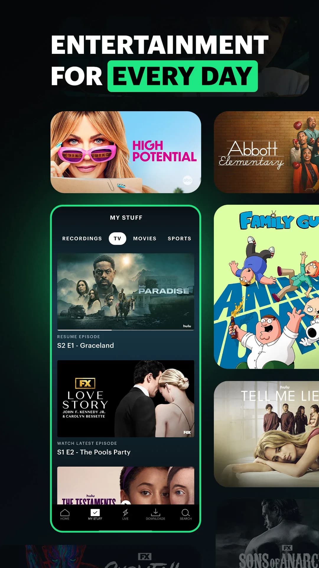 Hulu — Capture d’écran 1