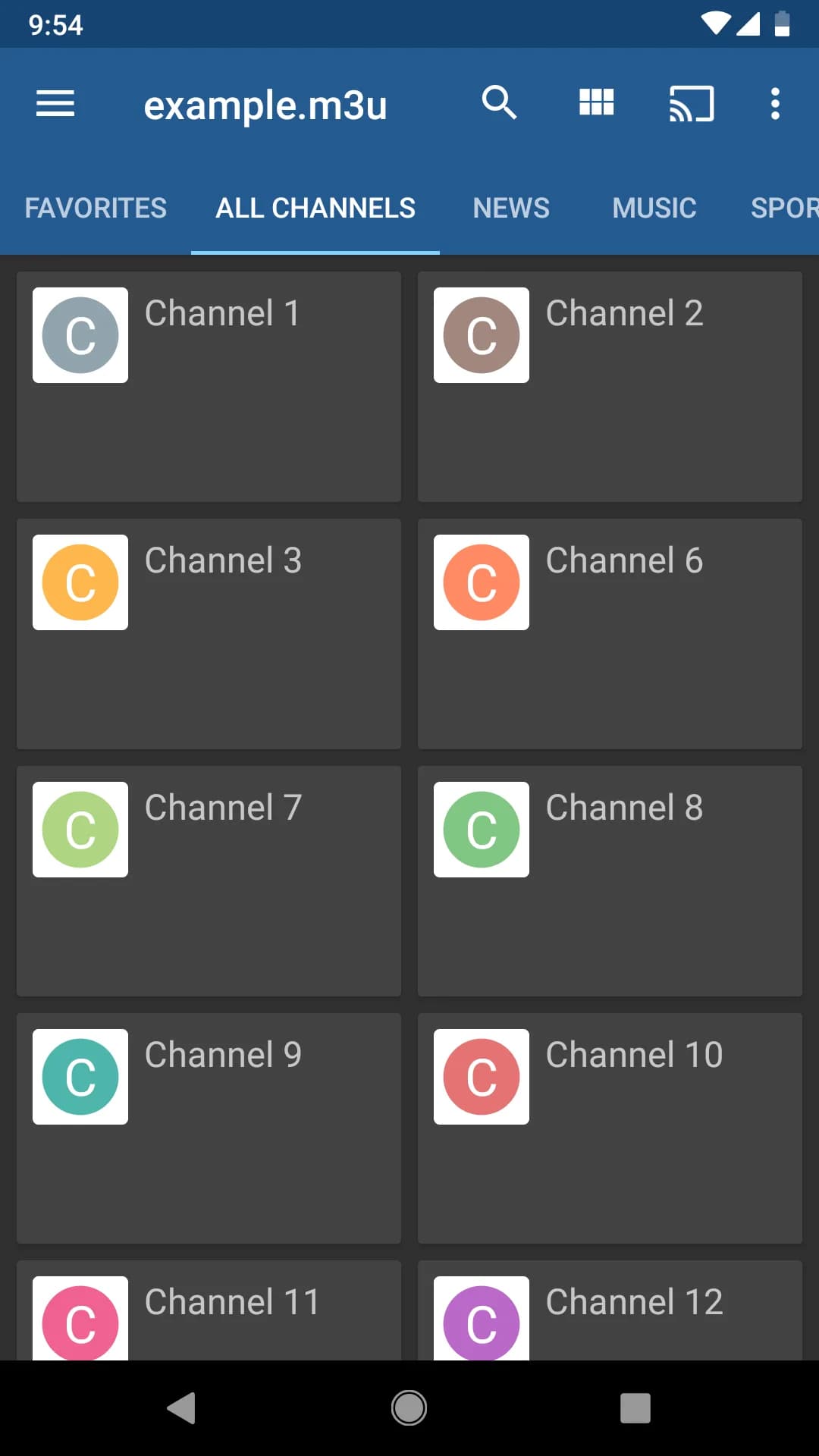 IPTV Pro مهكر — لقطة شاشة 3