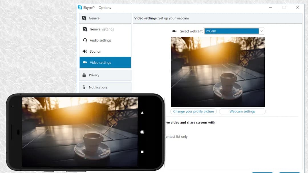 Iriun 4K Webcam — Screenshot 1
