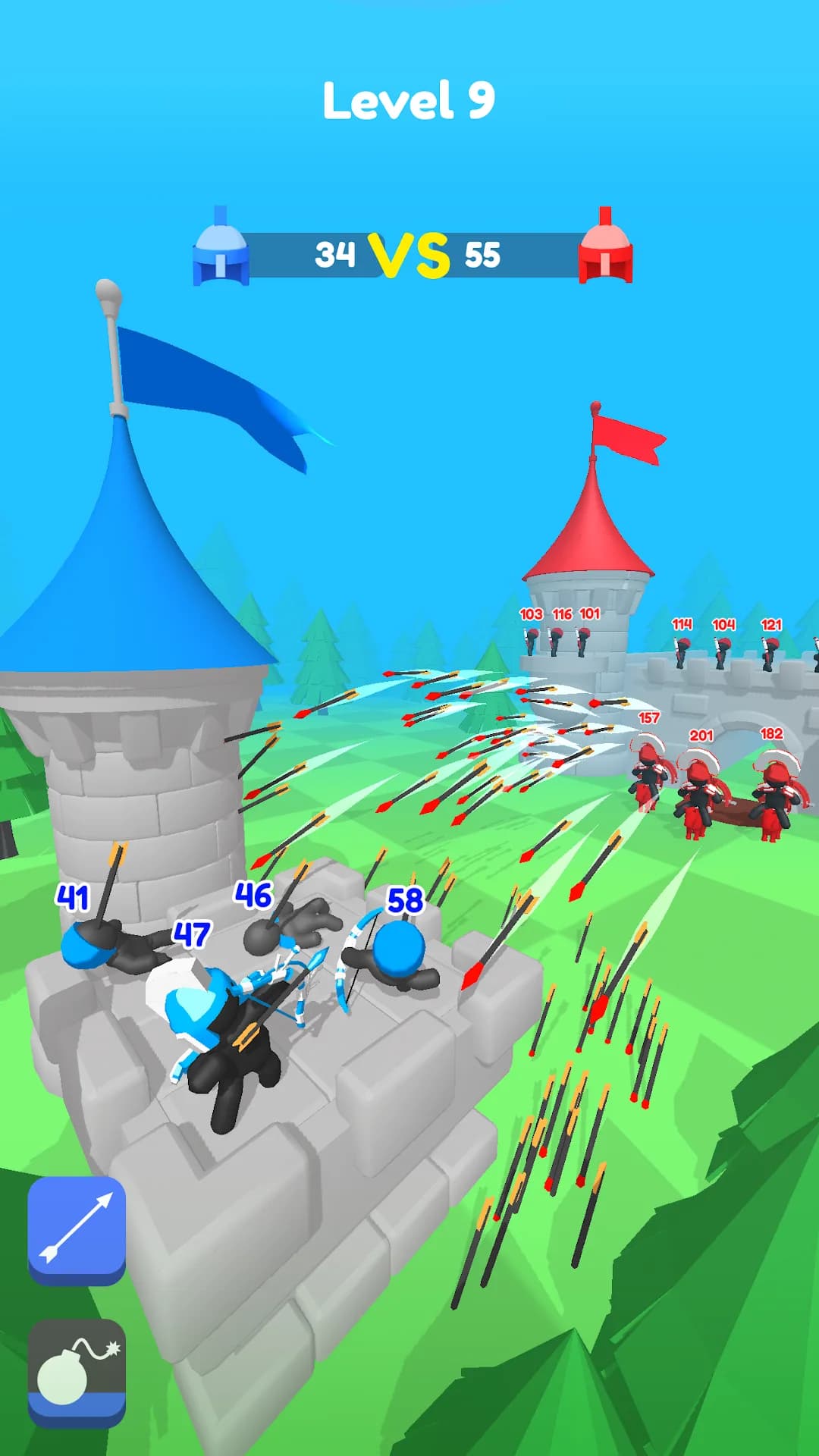 Merge Archers — Capture d’écran 3