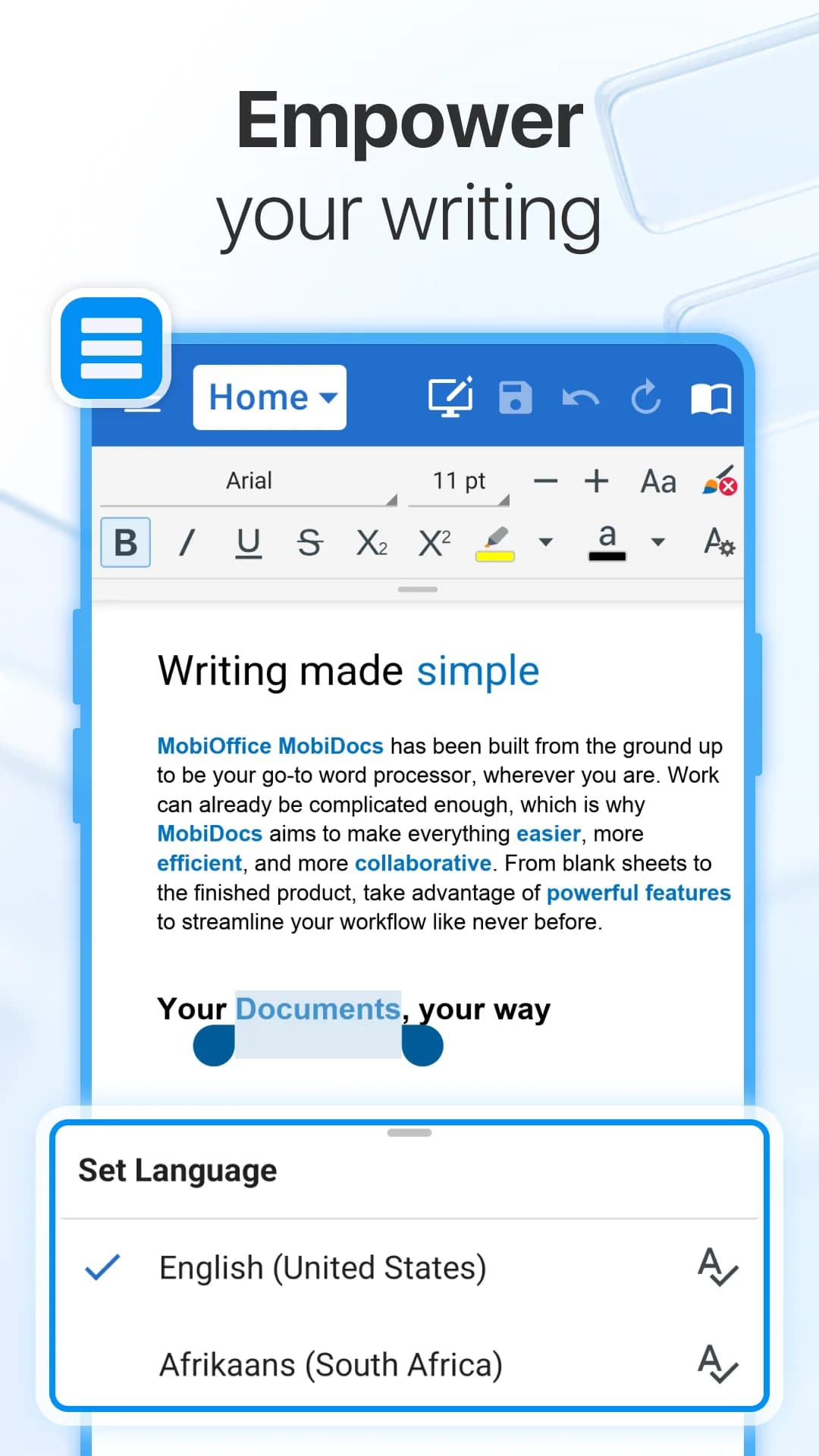 MobiOffice مهكر — لقطة شاشة 3