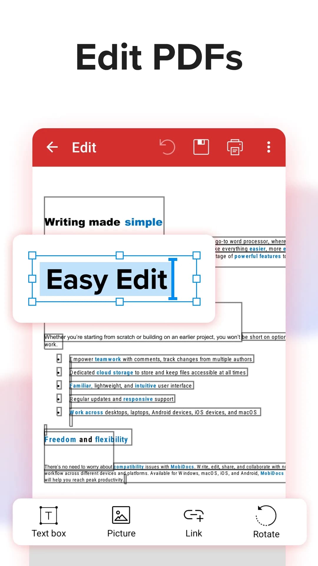 MobiPDF مهكر — لقطة شاشة 3