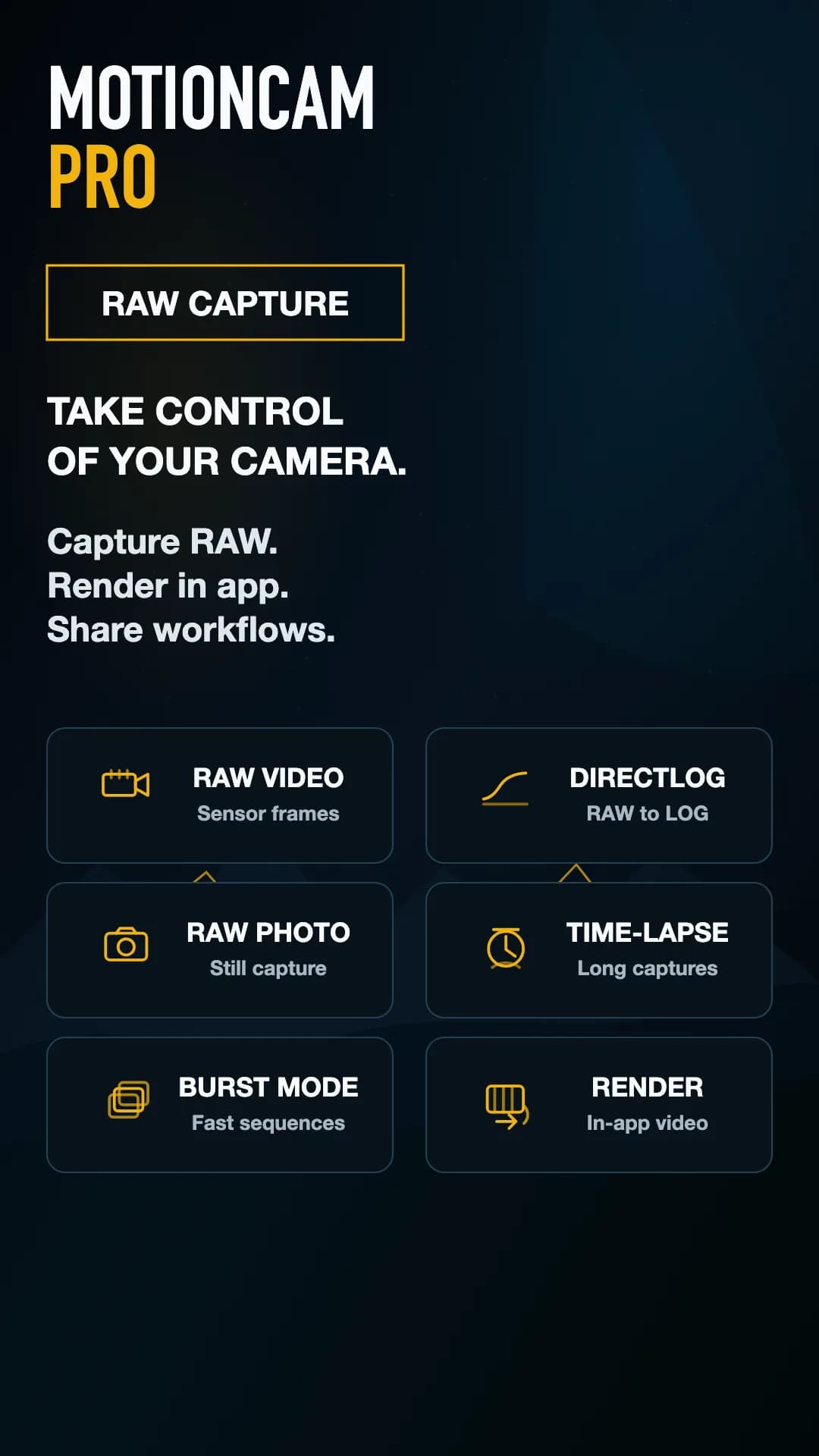 MotionCam Pro مهكر — لقطة شاشة 1