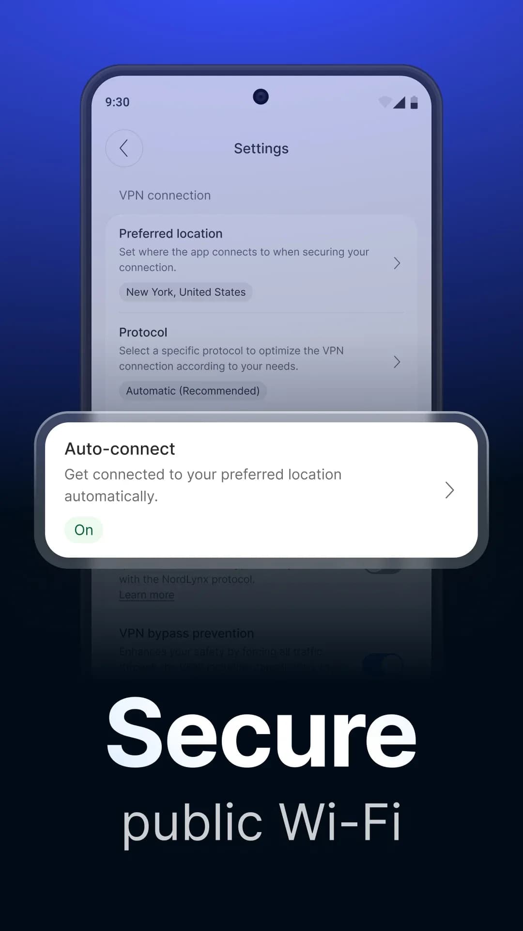 NordVPN — Capture d’écran 4