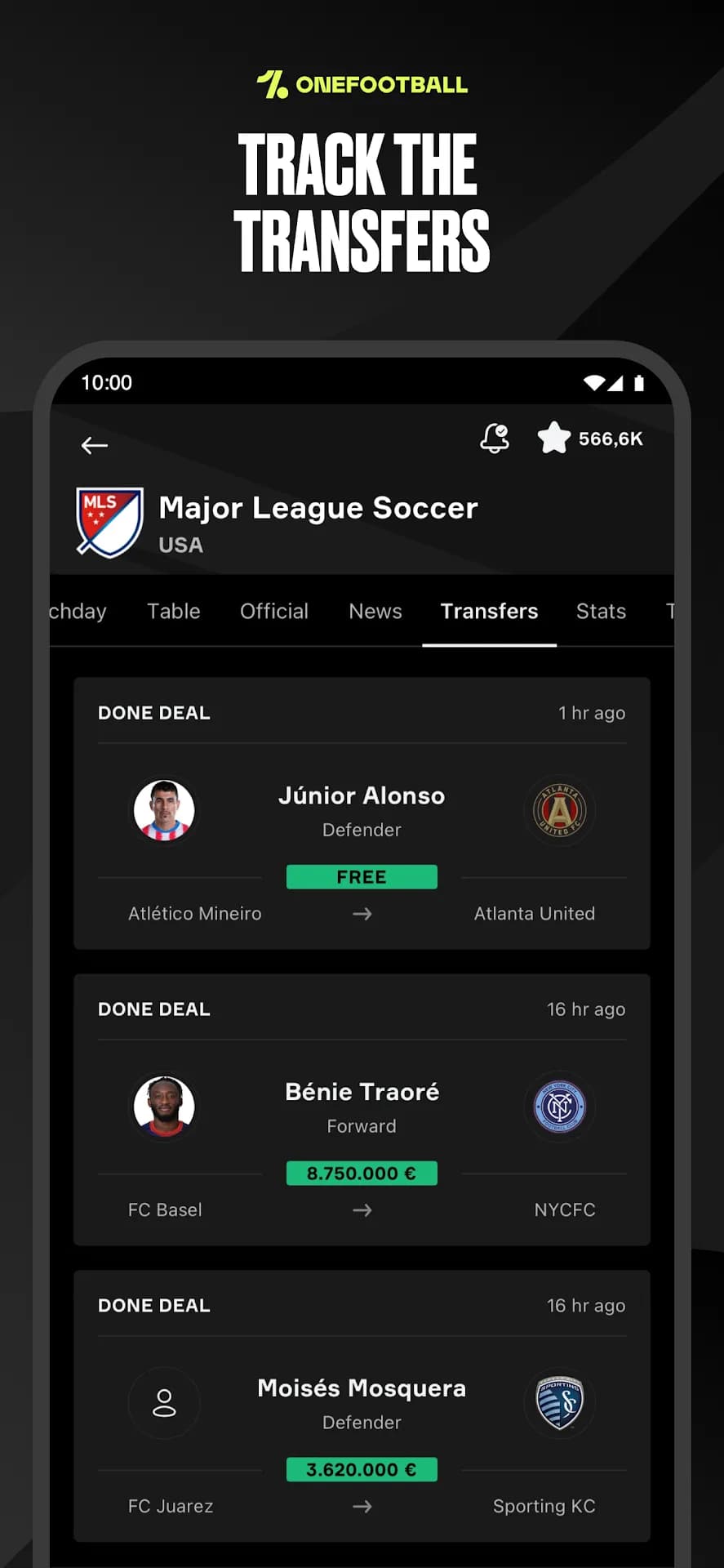 OneFootball — Captura de pantalla 3