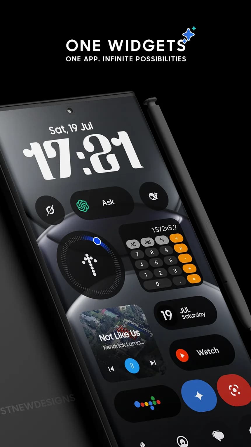 OneUI Widgets — Captura de tela 8