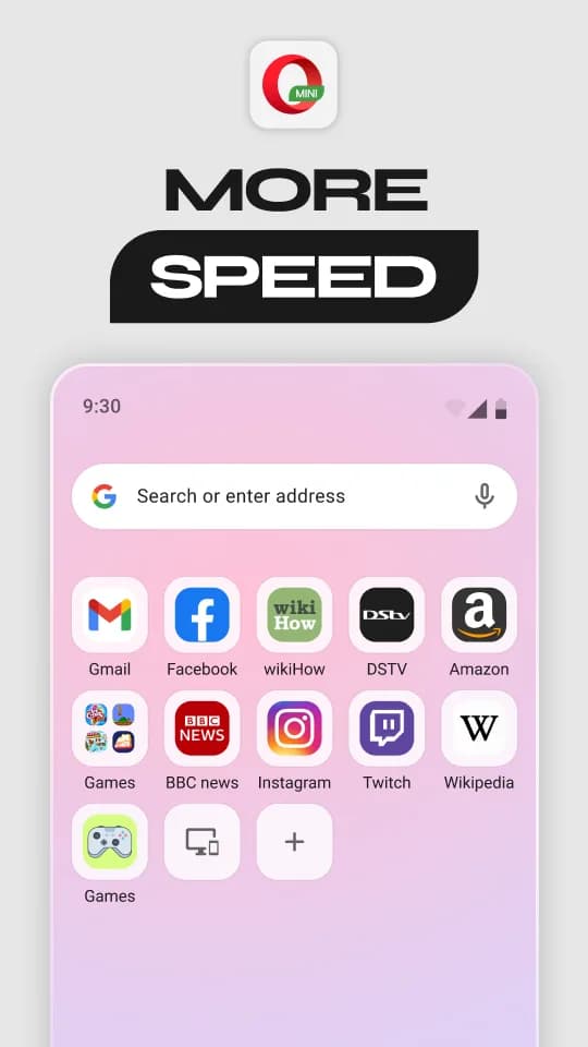 Opera Mini — Captura de pantalla 3