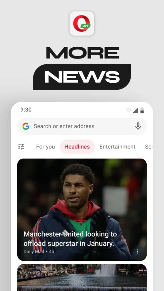 Opera Mini — Captura de pantalla 7