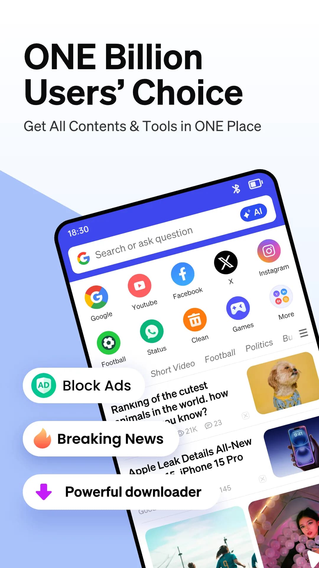 Phoenix Browser — Screenshot 1