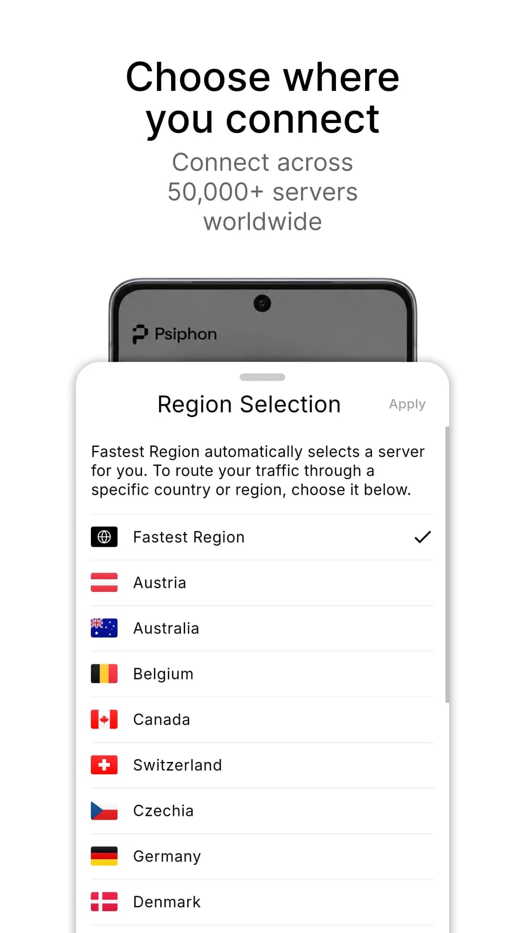Psiphon Pro — Captura de pantalla 4