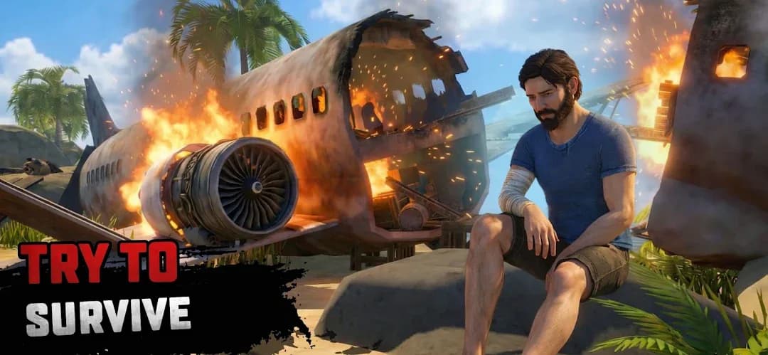Raft Survival مهكر — لقطة شاشة 1