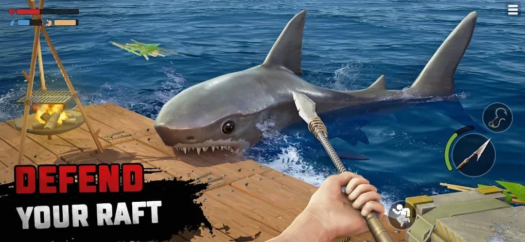 Raft Survival مهكر — لقطة شاشة 2