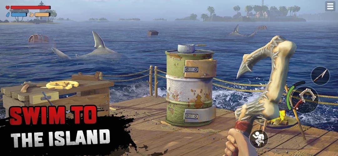 Raft Survival مهكر — لقطة شاشة 3