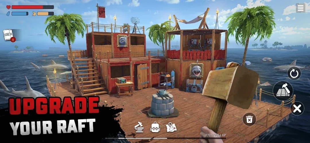 Raft Survival مهكر — لقطة شاشة 4