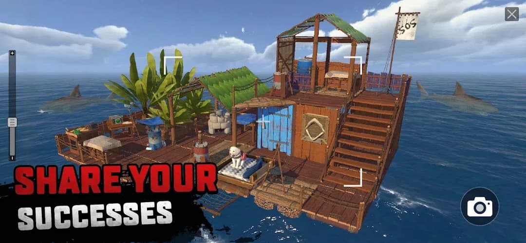 Raft Survival مهكر — لقطة شاشة 8