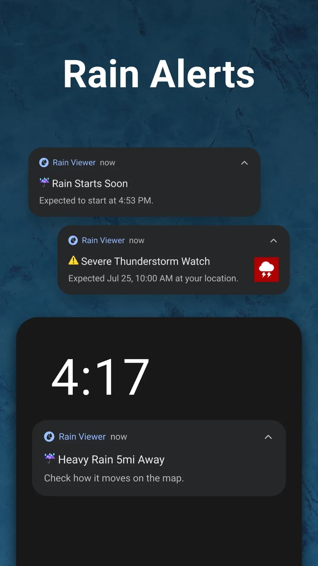 RainViewer — Capture d’écran 3