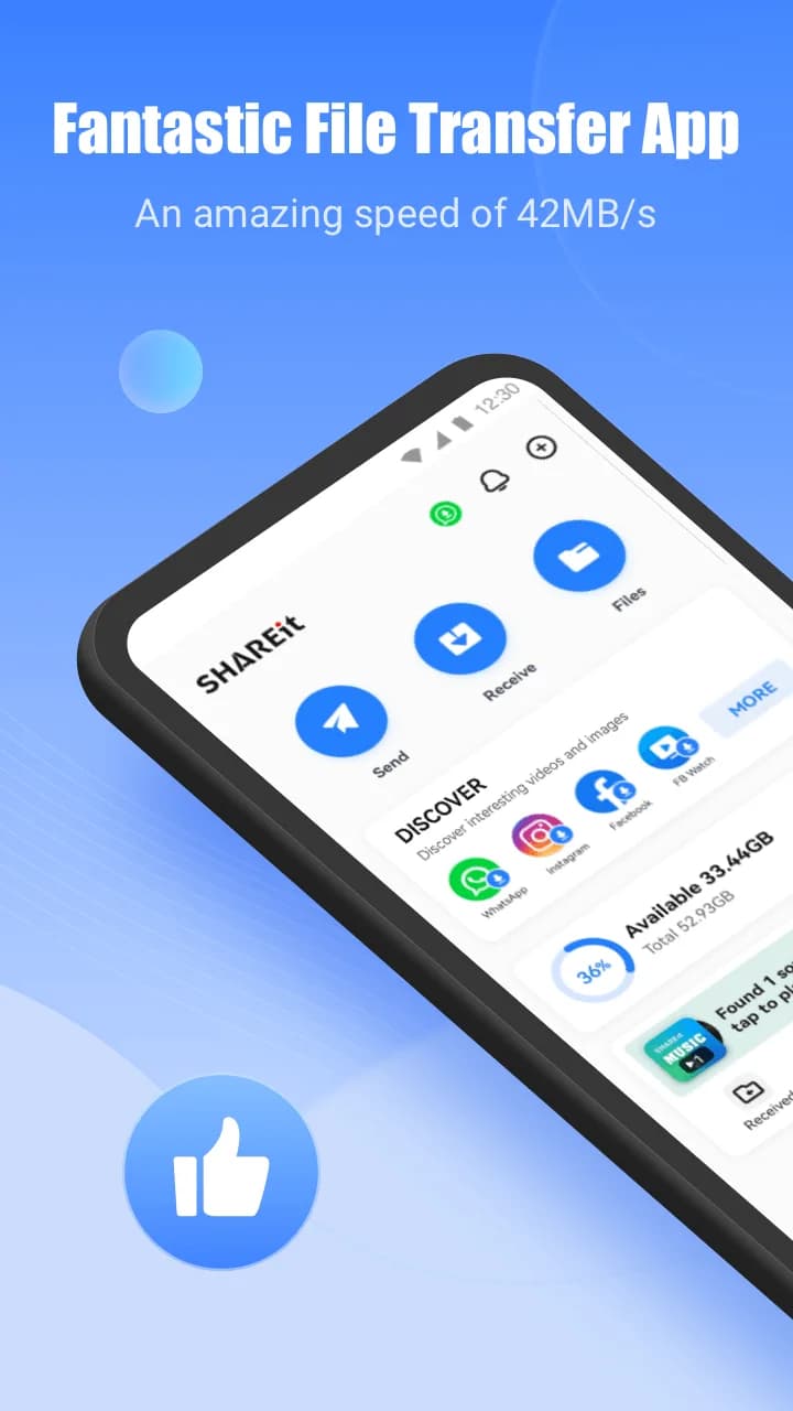 SHAREit — Capture d’écran 1